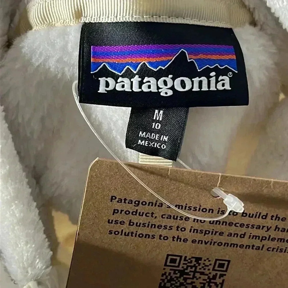Patagonia Ivory Retool Snap-T Pullover Jacket Size M (10) - Picture 6 of 9